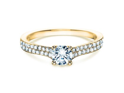 Verlovingsring Claire in 18K geelgoud met diamanten 0,70ct G/SI