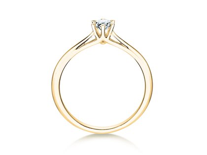 Verlovingsring Heaven 6 in 9K geelgoud met Lab-grown diamant 0,75ct E/VS