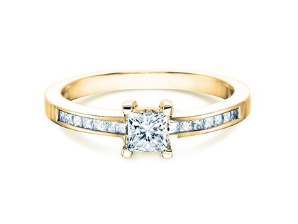 Verlovingsring Chloe in 18K geelgoud met diamanten 0,50ct G/SI