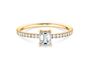 Verlovingsring Elaine in 14K geelgoud met diamanten 0,86ct G/VS
