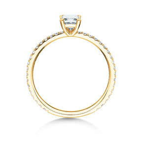 Verlovingsring Elaine in 14K geelgoud met diamanten 0,86ct G/VS