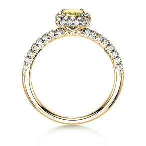 Verlovingsring Sophie in 18K geelgoud met diamanten 1,02ct