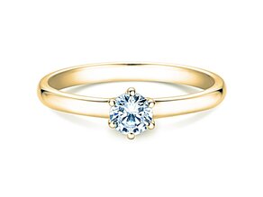 Verlovingsring Melody in 14K geelgoud met Lab-grown diamant 0,50ct E/VS