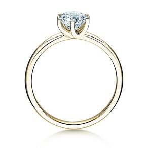 Verlovingsring Melody in 9K geelgoud met diamant 3,00ct G/VS