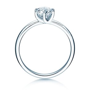 Verlovingsring Melody in 18K witgoud met diamant 2,50ct G/VS