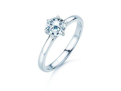 Verlovingsring Melody in 18K witgoud met diamant 2,50ct G/VS