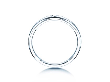Verlovingsring Promise in zilver 925/- met diamant 0,03ct G/VS