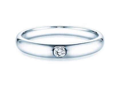 Verlovingsring Promise in zilver 925/- met diamant 0,05ct H/SI