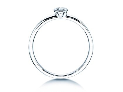 Verlovingsring Eternal in zilver 925/- met diamant 0,10ct G/SI