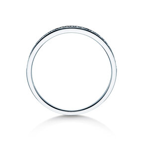 Verlovingsring Alliance-/Eternityring in 18K witgoud met diamanten 0,125ct G/SI