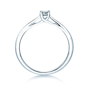 Verlovingsring Delight in zilver 925/- met Lab-grown diamant 0,15ct E/VS