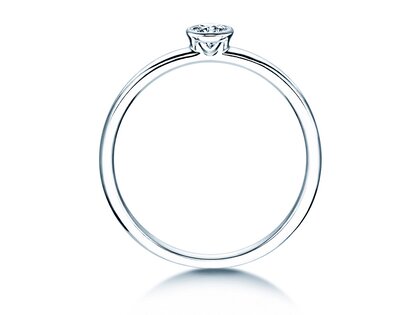 Verlovingsring Eternal in zilver 925/- met diamant 0,15ct G/VS