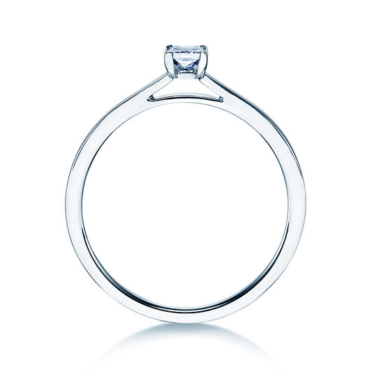 Verlovingsring Princess in zilver 925/-
