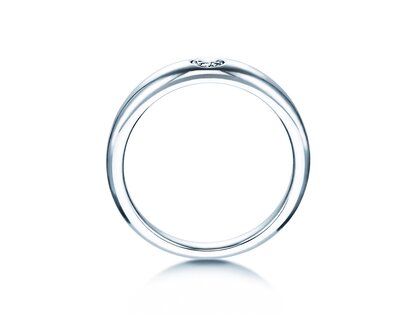 Verlovingsring Promise in zilver 925/- met diamant 0,15ct G/VS