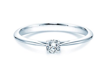 Verlovingsring Delight in 18K witgoud met diamant 0,20ct G/SI