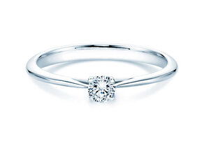 Verlovingsring Delight in 18K witgoud met diamant 0,20ct G/SI
