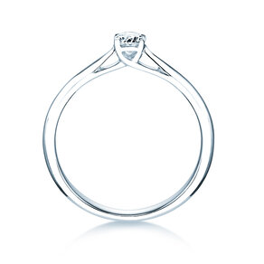 Verlovingsring Delight in 9K witgoud met diamant 0,25ct H/SI