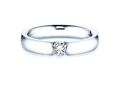 Verlovingsring Destiny in zilver