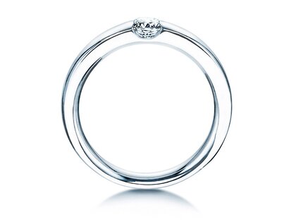 Verlovingsring Destiny in zilver