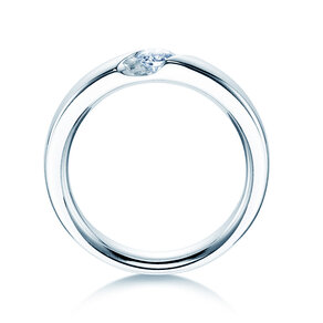 Verlovingsring Italic in zilver