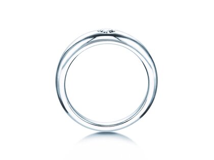 Verlovingsring Promise in 9K witgoud met diamant 0,25ct H/SI