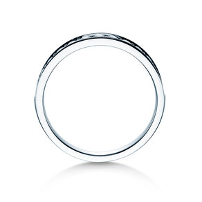 Verlovingsring Alliance-/Eternityring in 18K witgoud met diamanten 0,39ct G/SI