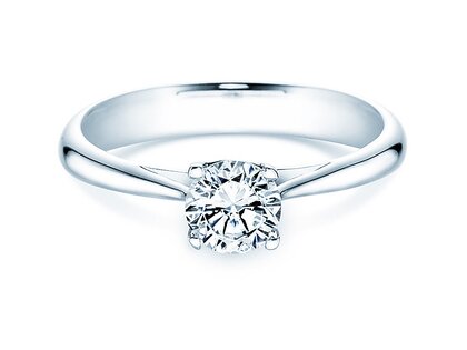 Verlovingsring Delight in 14K witgoud met diamant 0,75ct G/IF