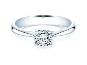 Verlovingsring Delight in 14K witgoud met diamant 0,75ct G/IF
