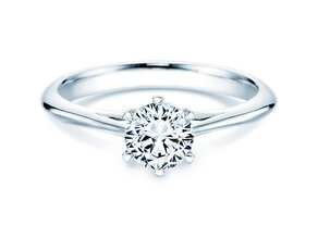 Verlovingsring Heaven 6 in 9K witgoud met Lab-grown diamant 0,75ct E/VS
