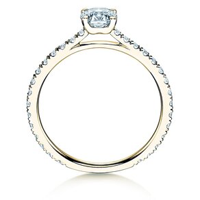 Verlovingsring Pure Diamond in 14K geelgoud met diamanten 0,92ct G/SI