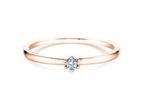 Verlovingsring Classic Petite in roségoud