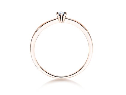 Verlovingsring Classic Petite in roségoud