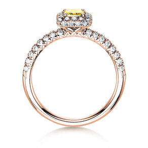 Verlovingsring Sophie in 18K roségoud met diamanten 1,02ct