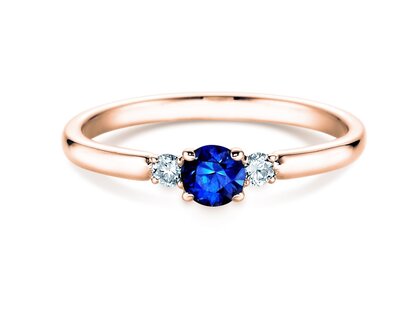 Verlovingsring Vivid Petite in roségoud