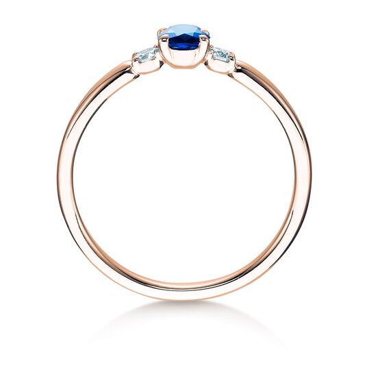Verlovingsring Vivid Petite in roségoud