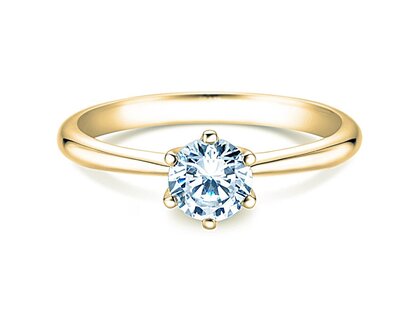 Verlovingsring Spirit in 9K geelgoud met Lab-grown diamant 1,00ct E/VS