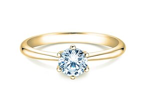 Verlovingsring Spirit in 9K geelgoud met Lab-grown diamant 1,00ct E/VS
