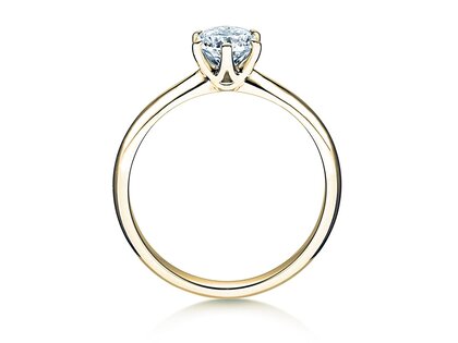 Verlovingsring Spirit in 9K geelgoud met Lab-grown diamant 1,00ct E/VS