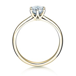Verlovingsring Spirit in 9K geelgoud met Lab-grown diamant 1,00ct E/VS