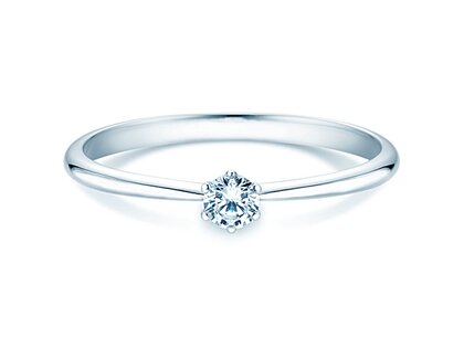 Verlovingsring Spirit in zilver 925/- met diamant 0,15ct G/VS