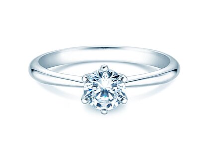 Verlovingsring Spirit in 9K witgoud met Lab-grown diamant 1,00ct E/VS