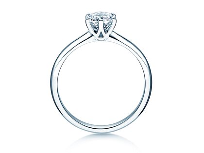 Verlovingsring Spirit in 9K witgoud met Lab-grown diamant 1,00ct E/VS