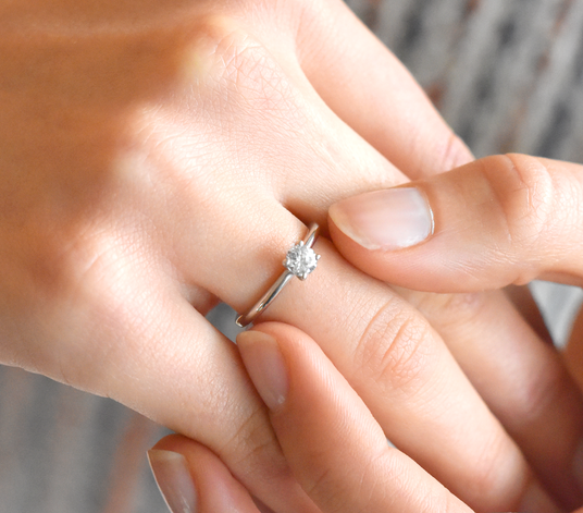 Verlovingsring Classic 4 in zilver 925/-