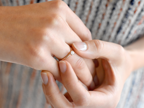 Verlovingsring Classic 6 in 9K roségoud met Lab-grown diamant 0,25ct E/VS