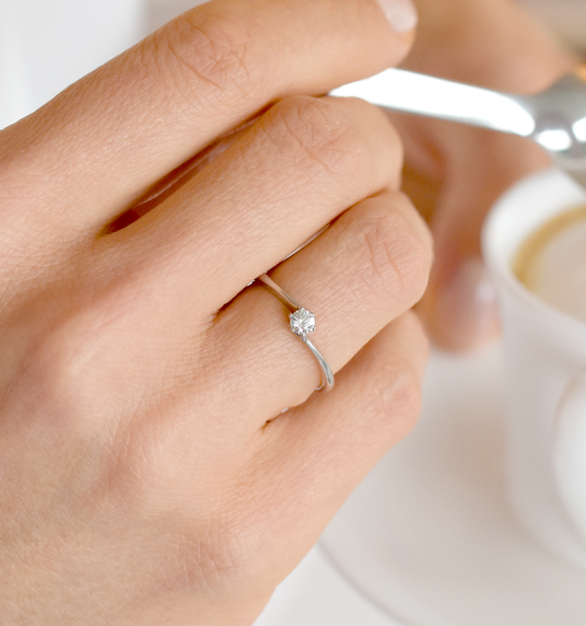 Verlovingsring Devotion in zilver 925/-