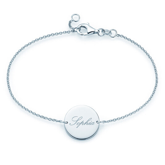 Armband Leo in zilver 925/-, 16cm