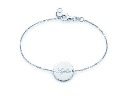 Armband Leo in zilver 925/-, 16cm