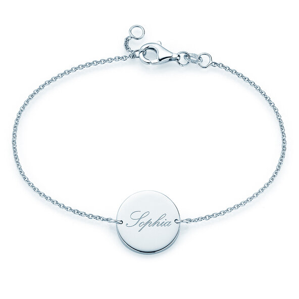 Armband Leo in zilver 925/-, 16cm