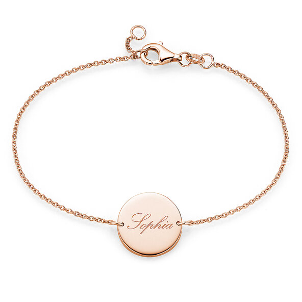 Armband Leo in 18K roségoud, 16cm