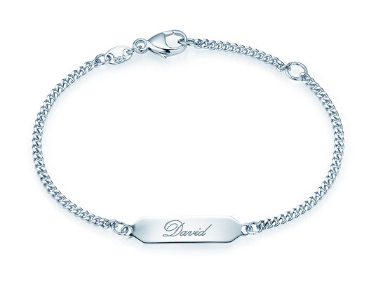Dooparmband Classic in zilver 925/-, 14cm